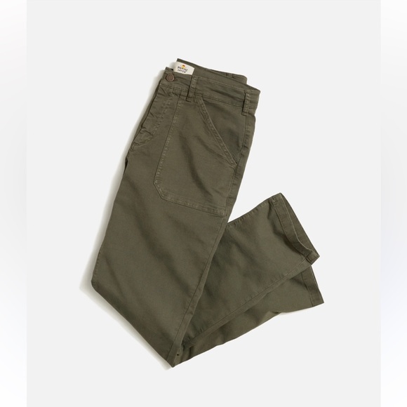 Marine Layer Pants - Marine Layer Olive Cargo Pants